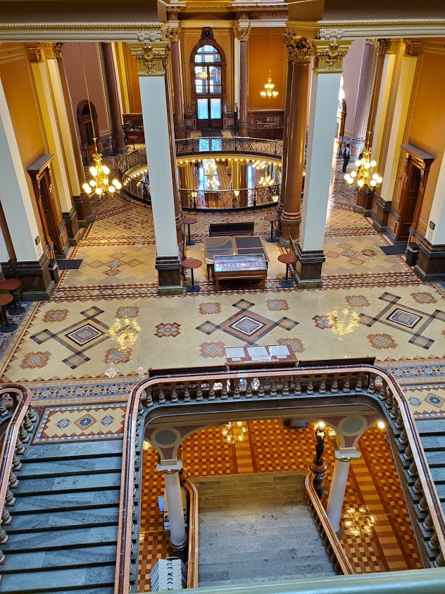 House Capitol Routunda Looking Down 2