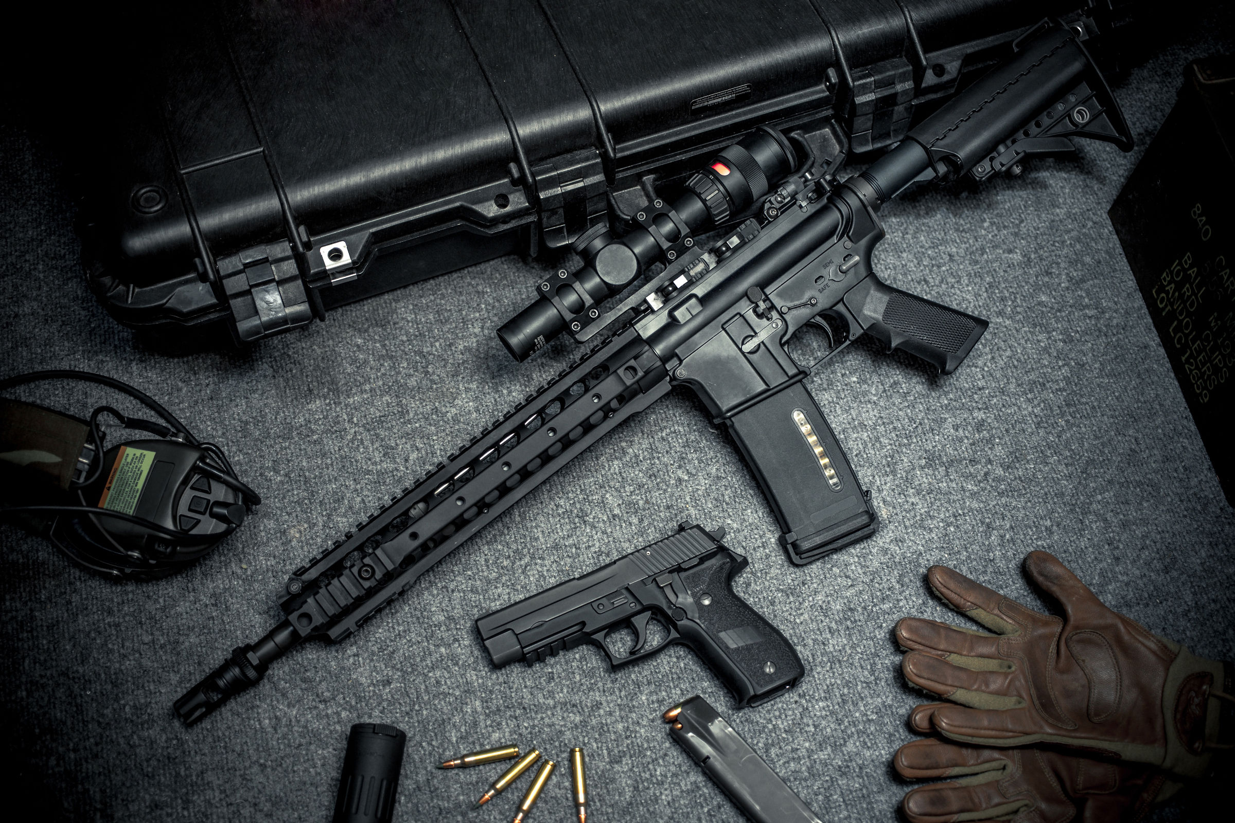 firearms