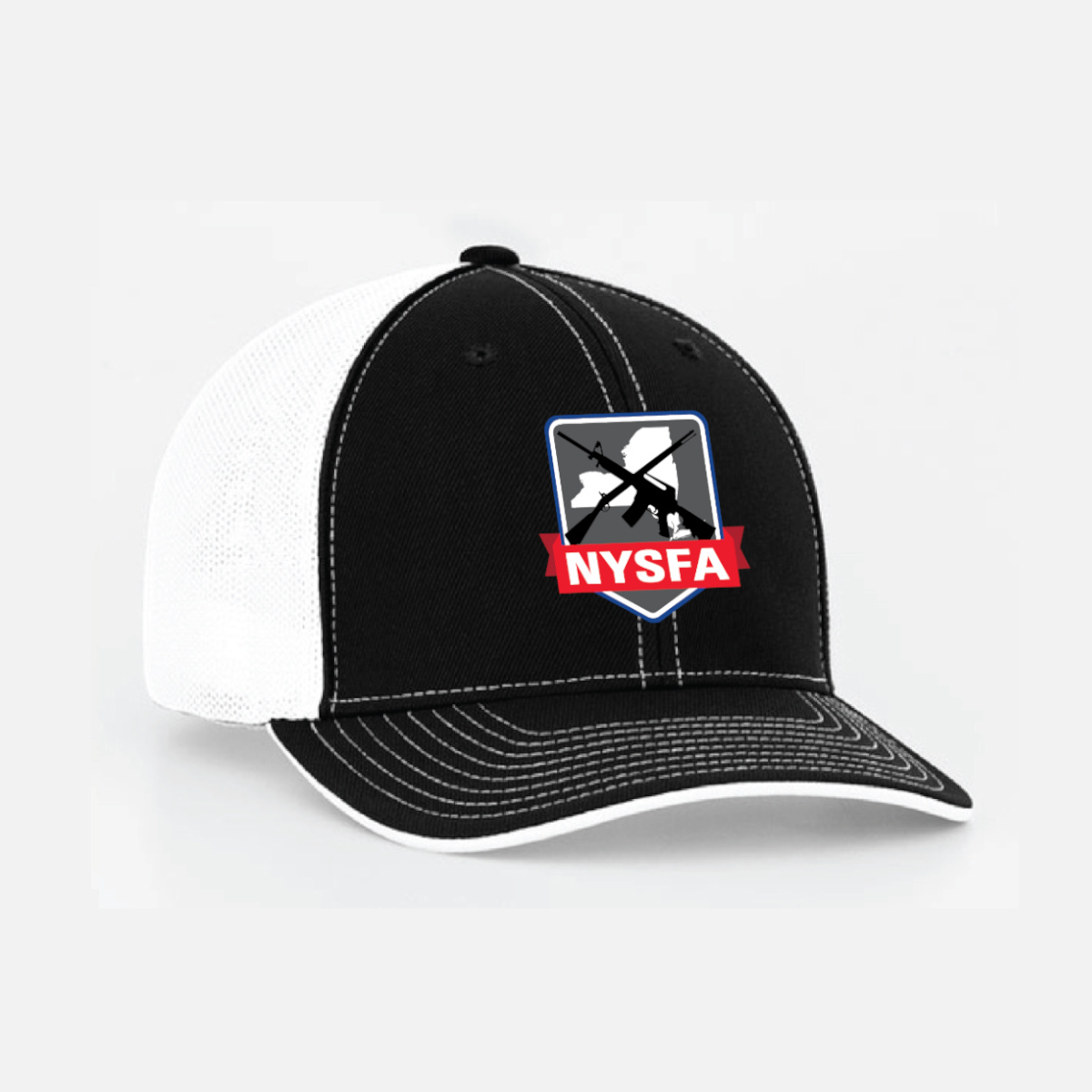 Trucker® Flex-Fit NYSFA Logo Premium Cap - New York State Firearms  Association