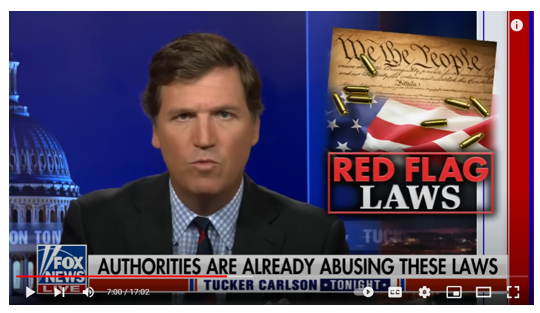 MUST WATCH: Tucker Carlson on Red Flags!