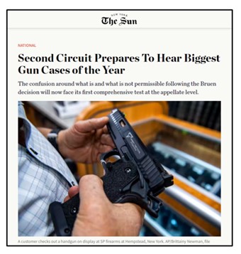 New Yorkers: Gun Battle Moves into the 2nd Circuit Court of Appeals New Yorkers: Gun Battle Moves into the 2nd Circuit Court of Appeals