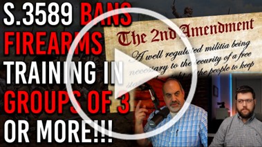 🤯 MUST WATCH: Biden’s New Bill Criminalizes Training in Groups!