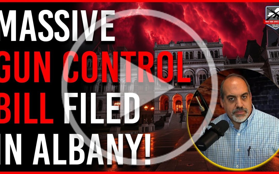 Must Watch: Massive Gun Control Bill Filed in Albany!