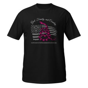 Supersoft – Short Sleeve – Women’s – White Text – God, Family and Country