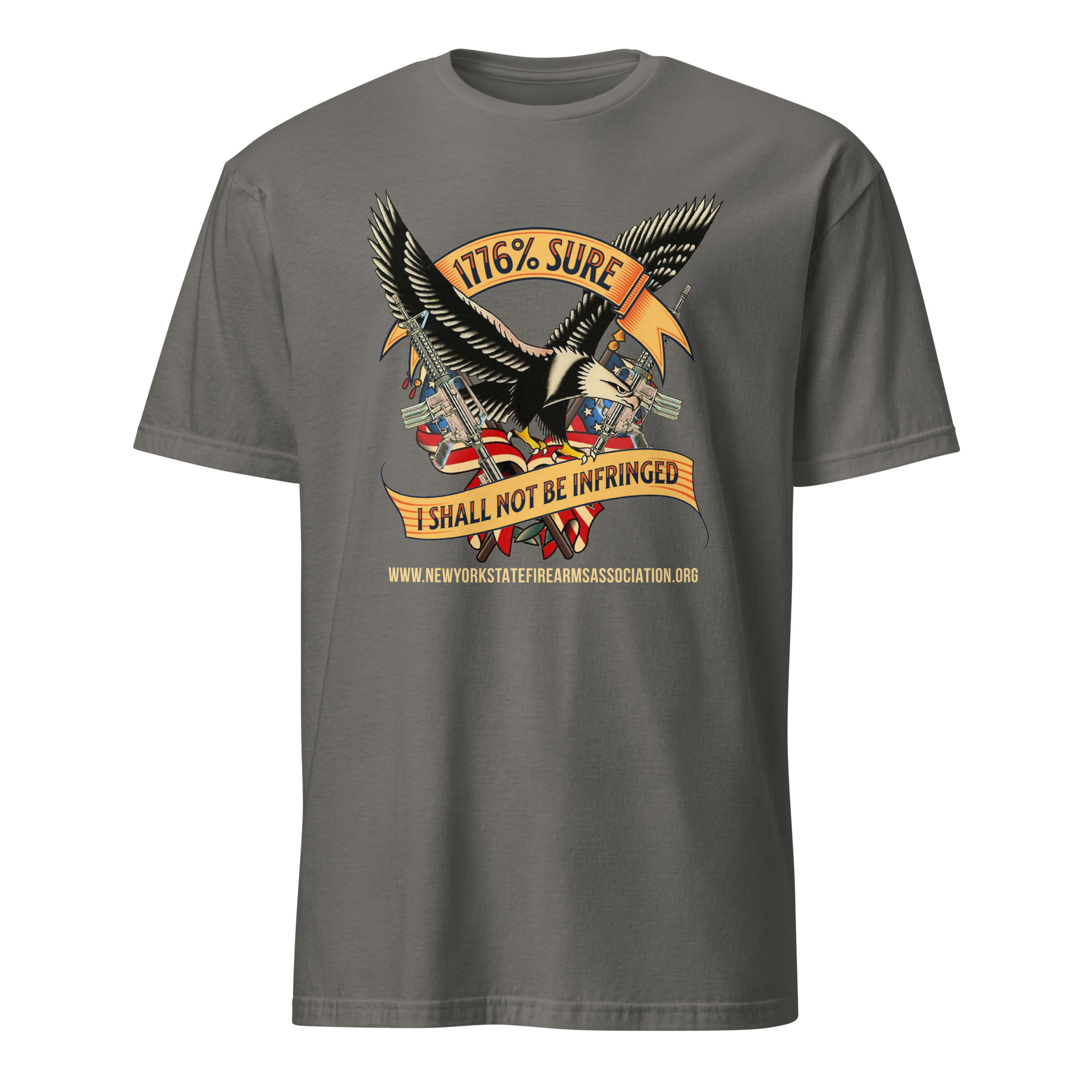 Supersoft – Short-Sleeve – Unisex – Gold Text -“I’m 1776% Sure” - Image 5