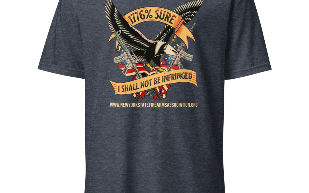 Supersoft – Short-Sleeve – Unisex – Gold Text -“I’m 1776% Sure”