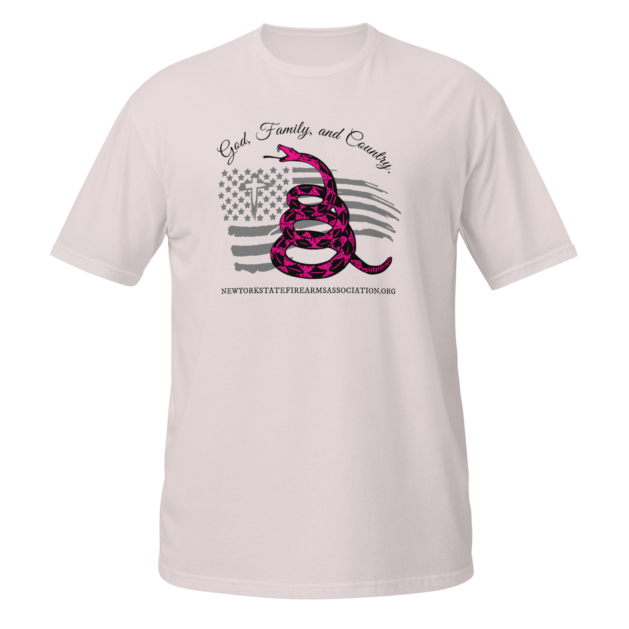Supersoft – Short Sleeve – Women’s – Black Text – God, Family and Country - Image 5
