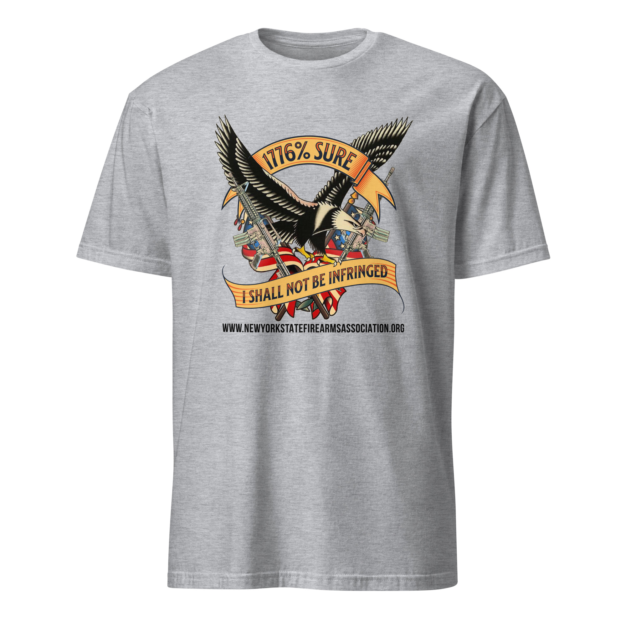 Supersoft – Short-Sleeve – Unisex – Black Text “I’m 1776% Sure” - Image 5