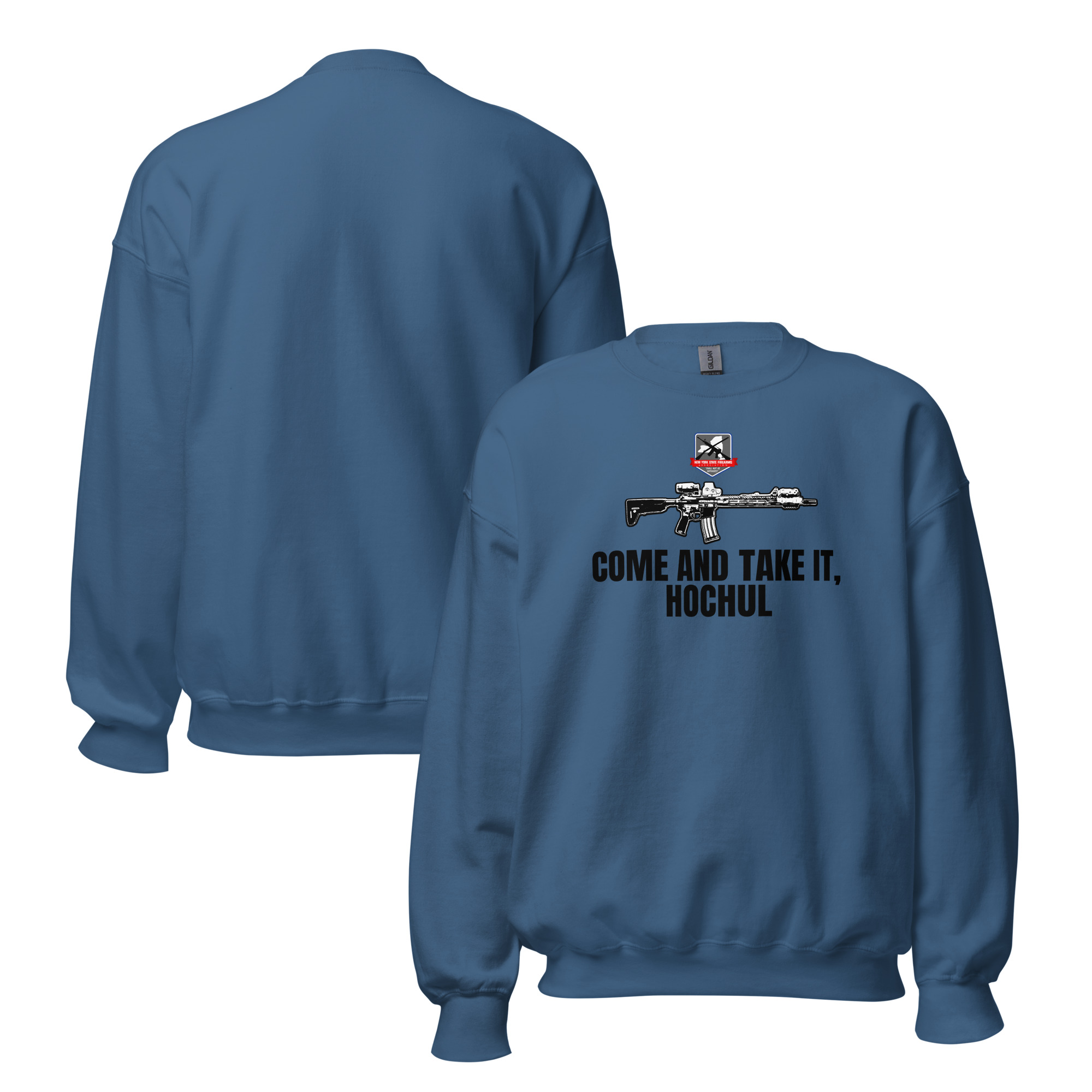 Come and Take It Hochul - Unisex Sweatshirt - Image 3