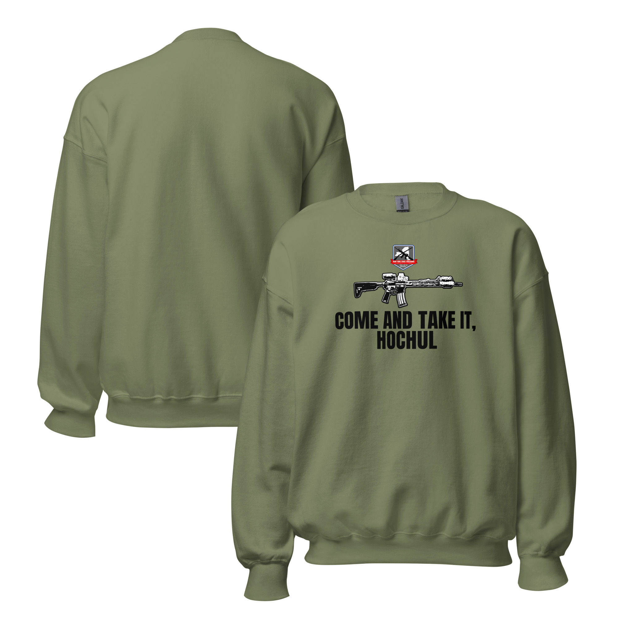 Come and Take It Hochul - Unisex Sweatshirt - Image 4