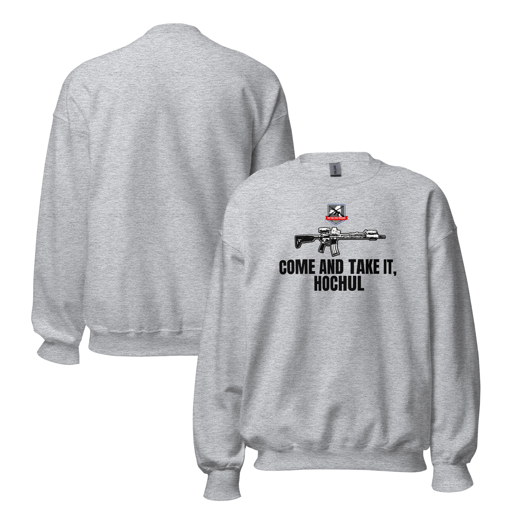 Come and Take It Hochul - Unisex Sweatshirt - Image 6