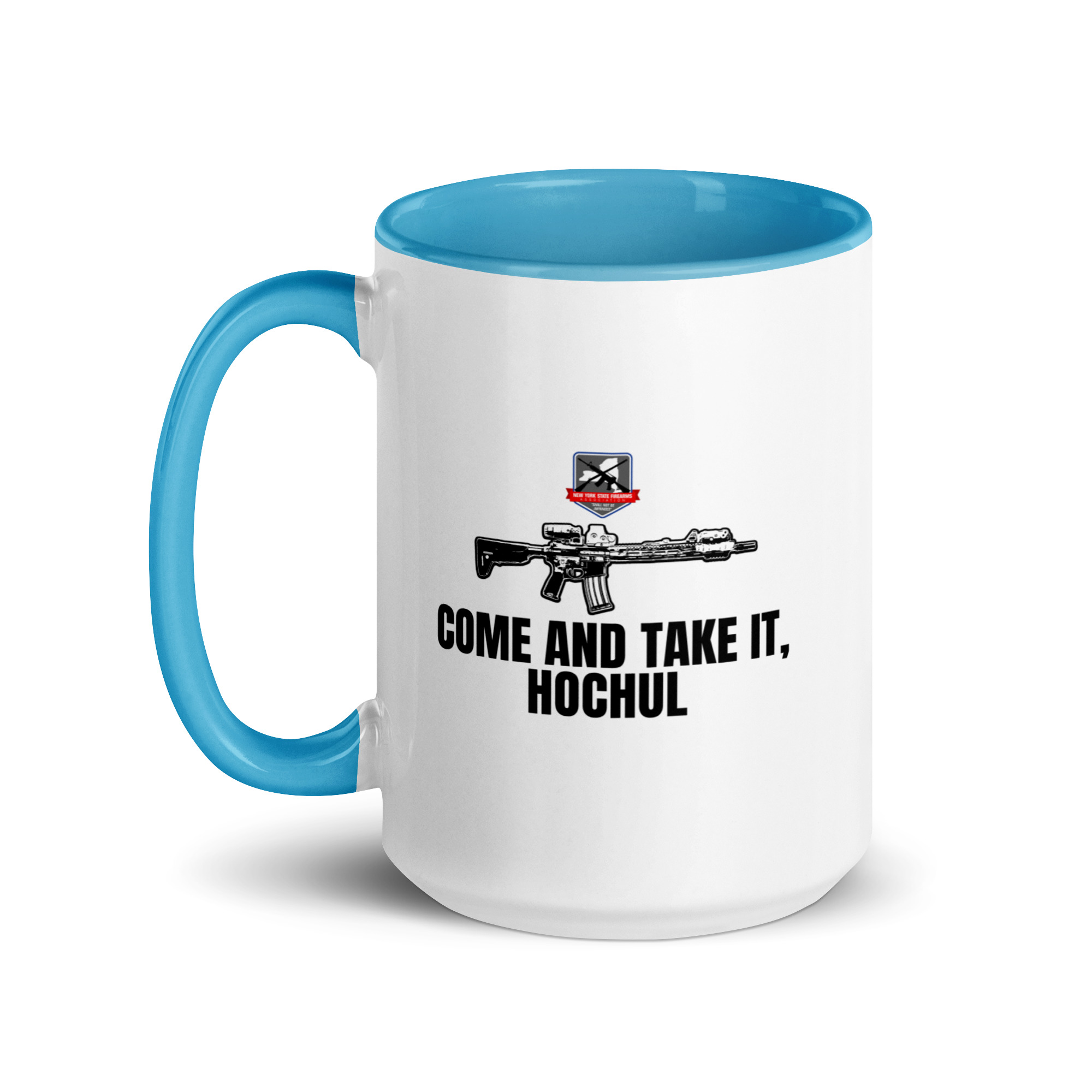 Come and Take It Hochul - Mug with Color Inside - Image 34