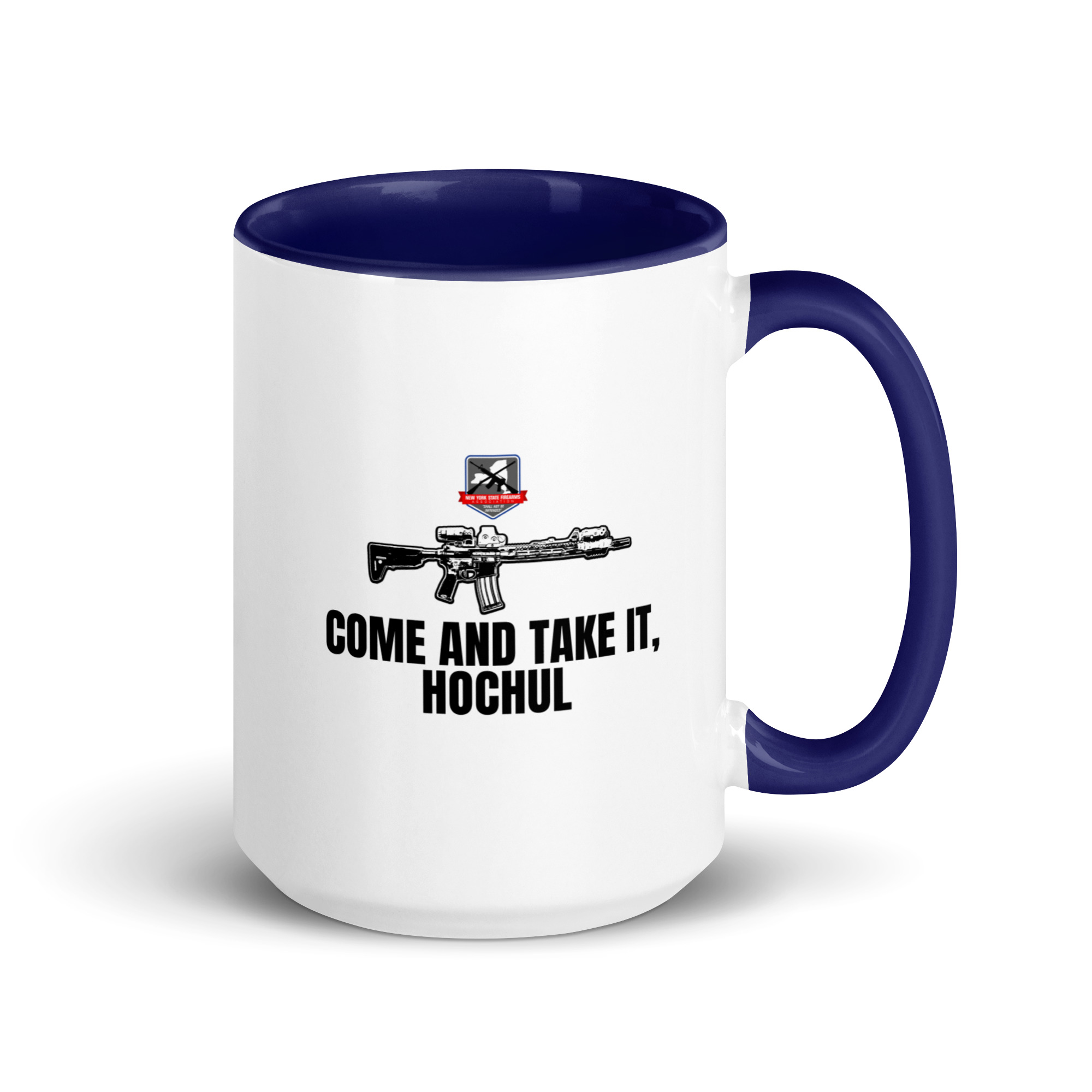 Come and Take It Hochul - Mug with Color Inside - Image 37