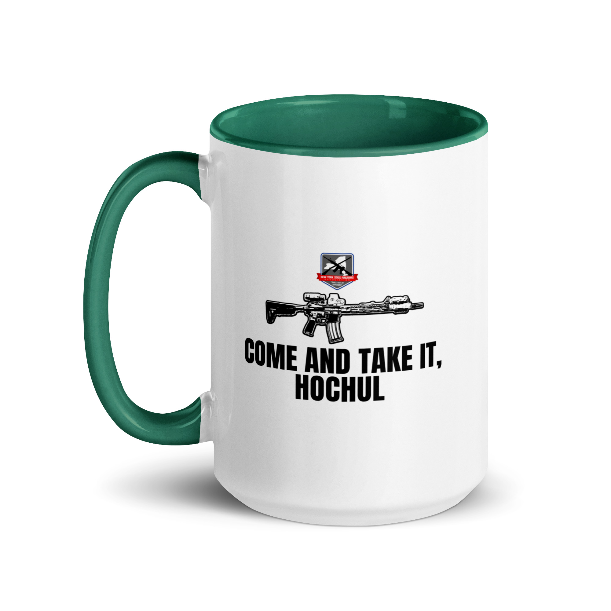 Come and Take It Hochul - Mug with Color Inside - Image 33