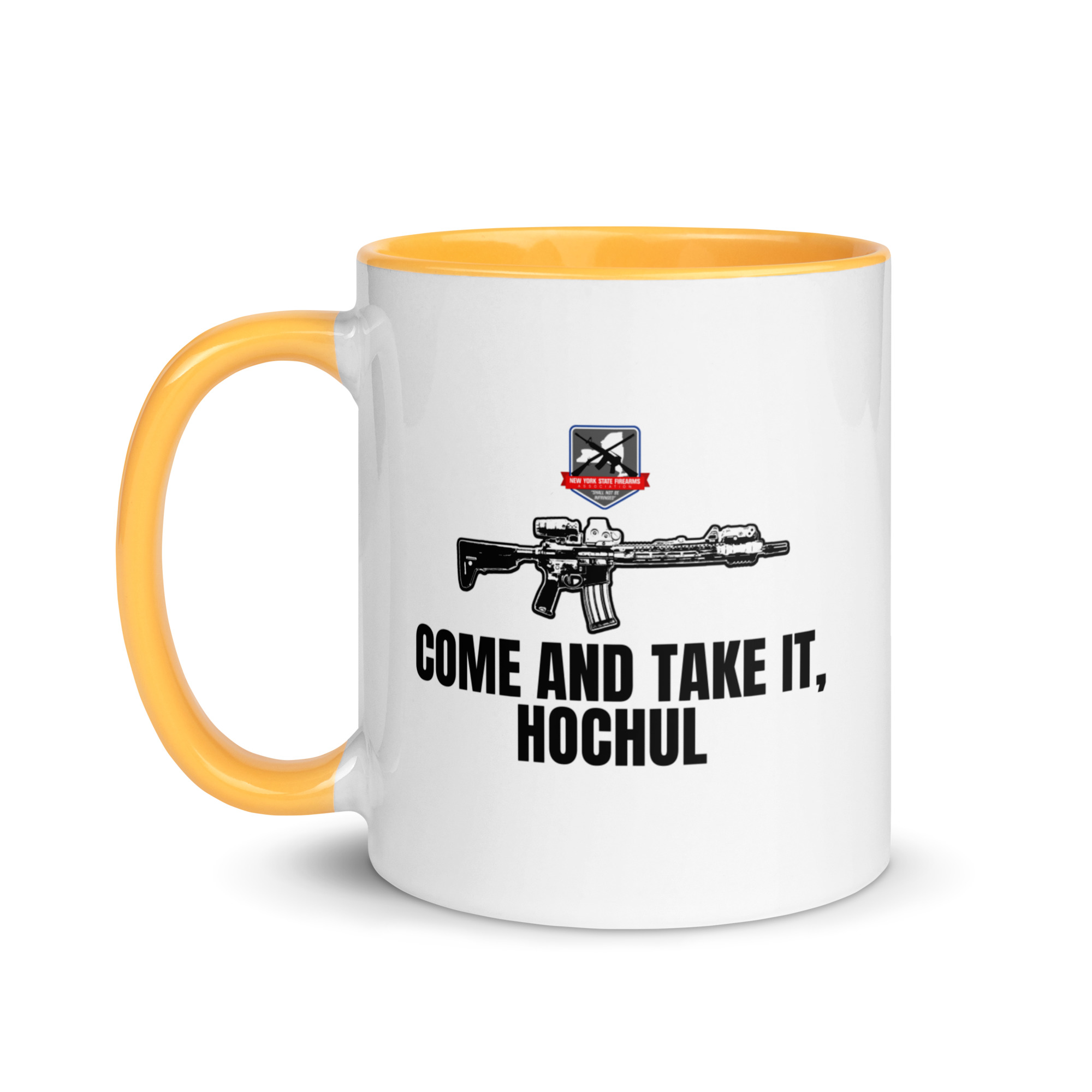 Come and Take It Hochul - Mug with Color Inside - Image 15