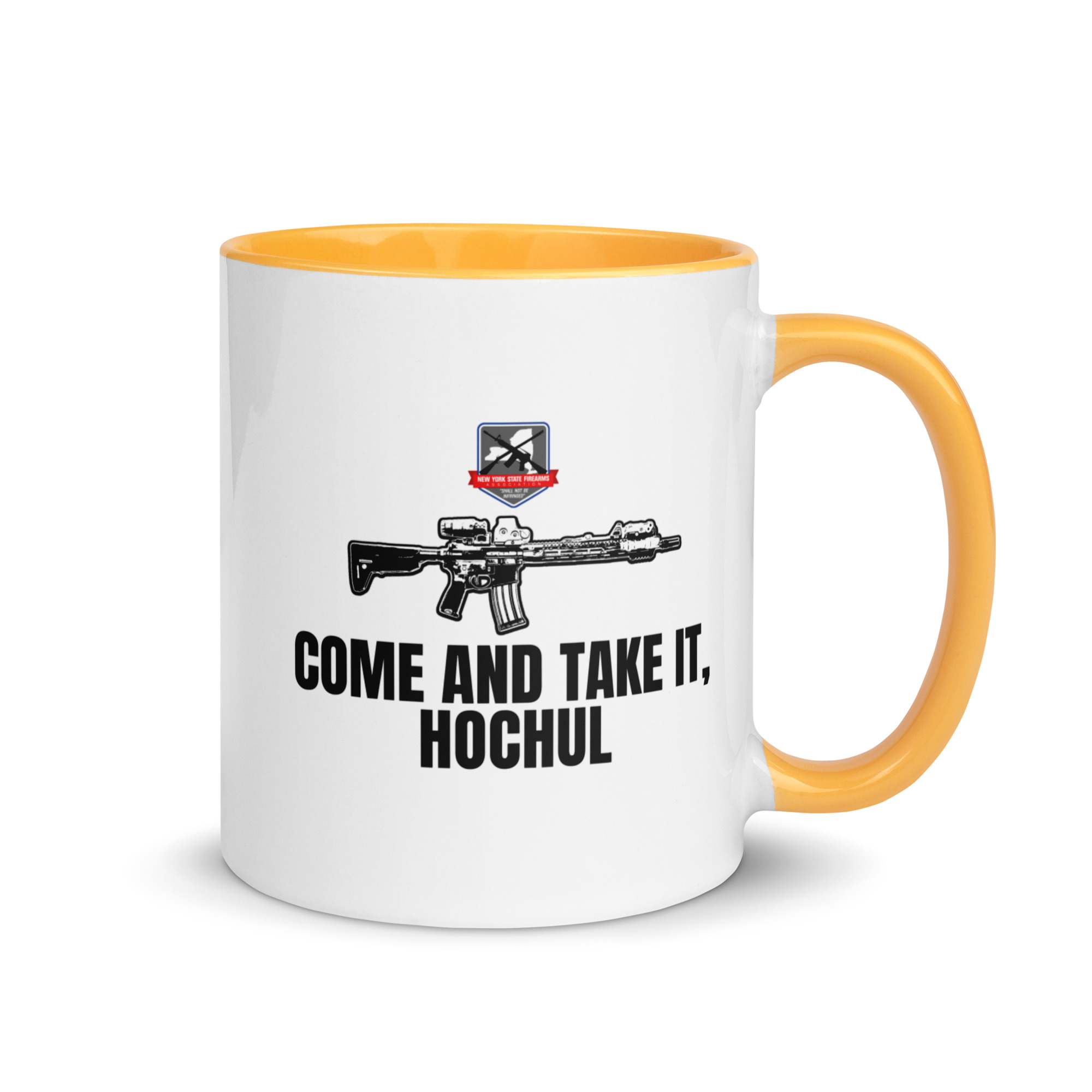 Come and Take It Hochul - Mug with Color Inside - Image 22