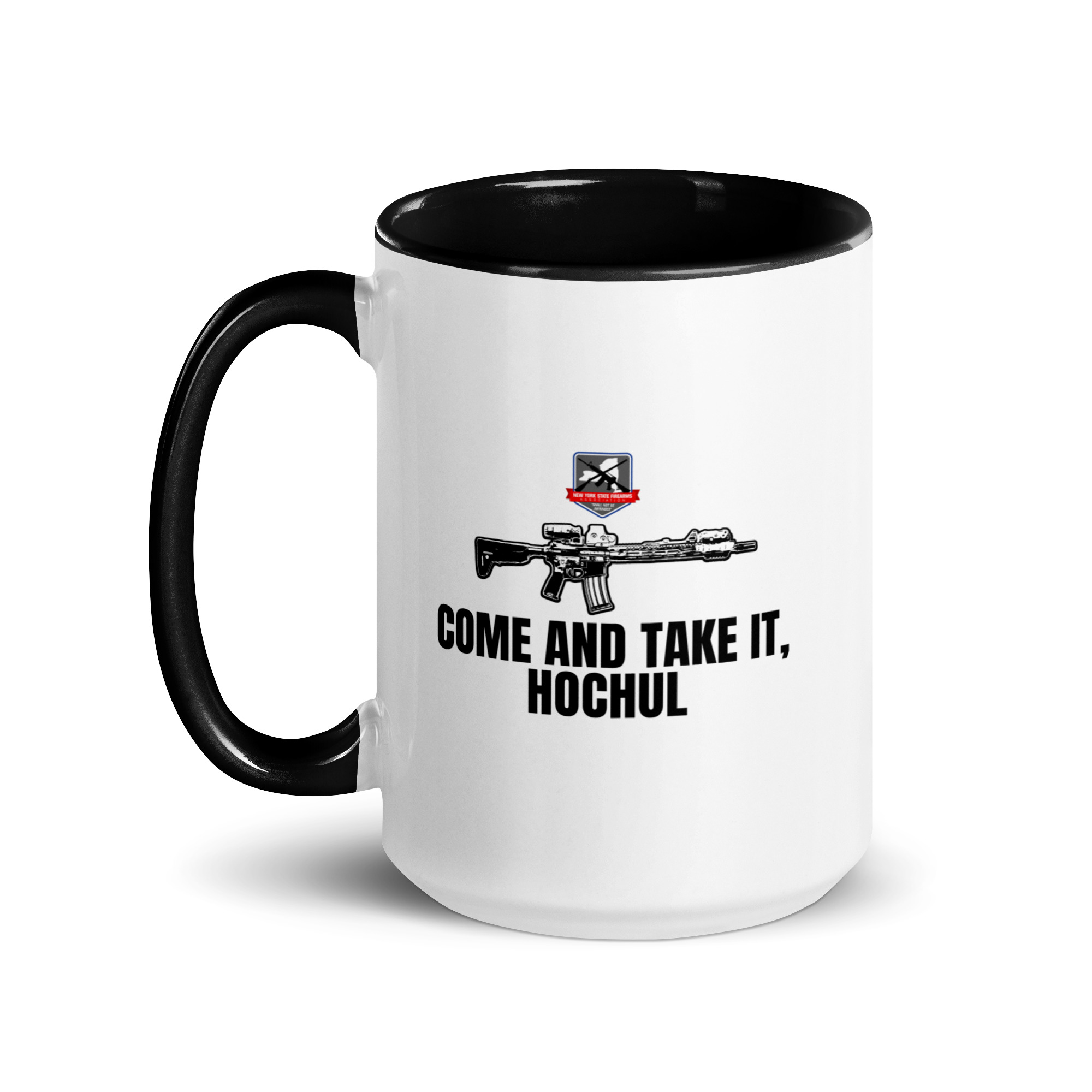 Come and Take It Hochul - Mug with Color Inside - Image 36