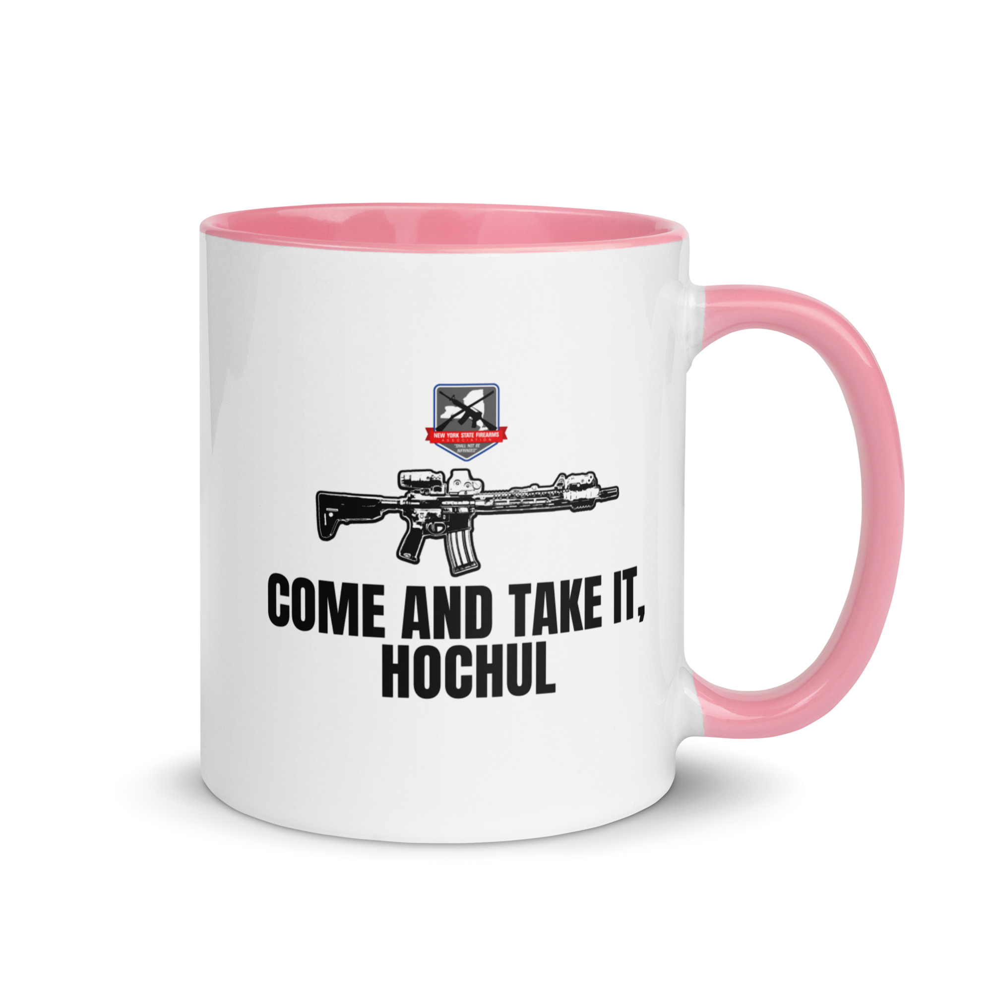 Come and Take It Hochul - Mug with Color Inside - Image 21