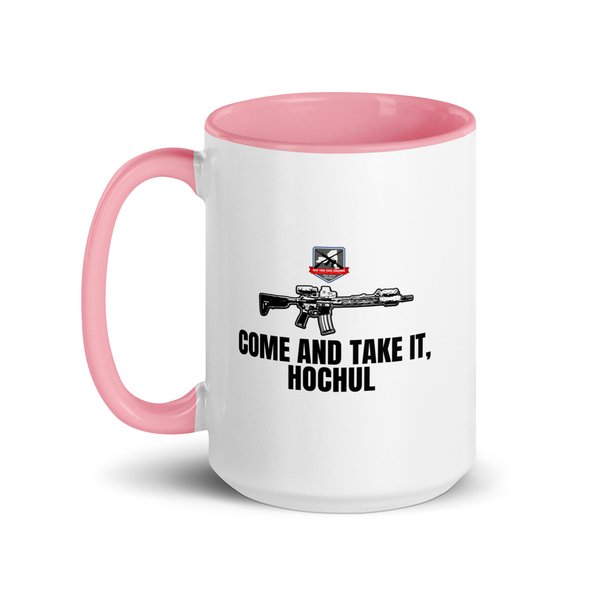 Come and Take It Hochul - Mug with Color Inside - Image 35