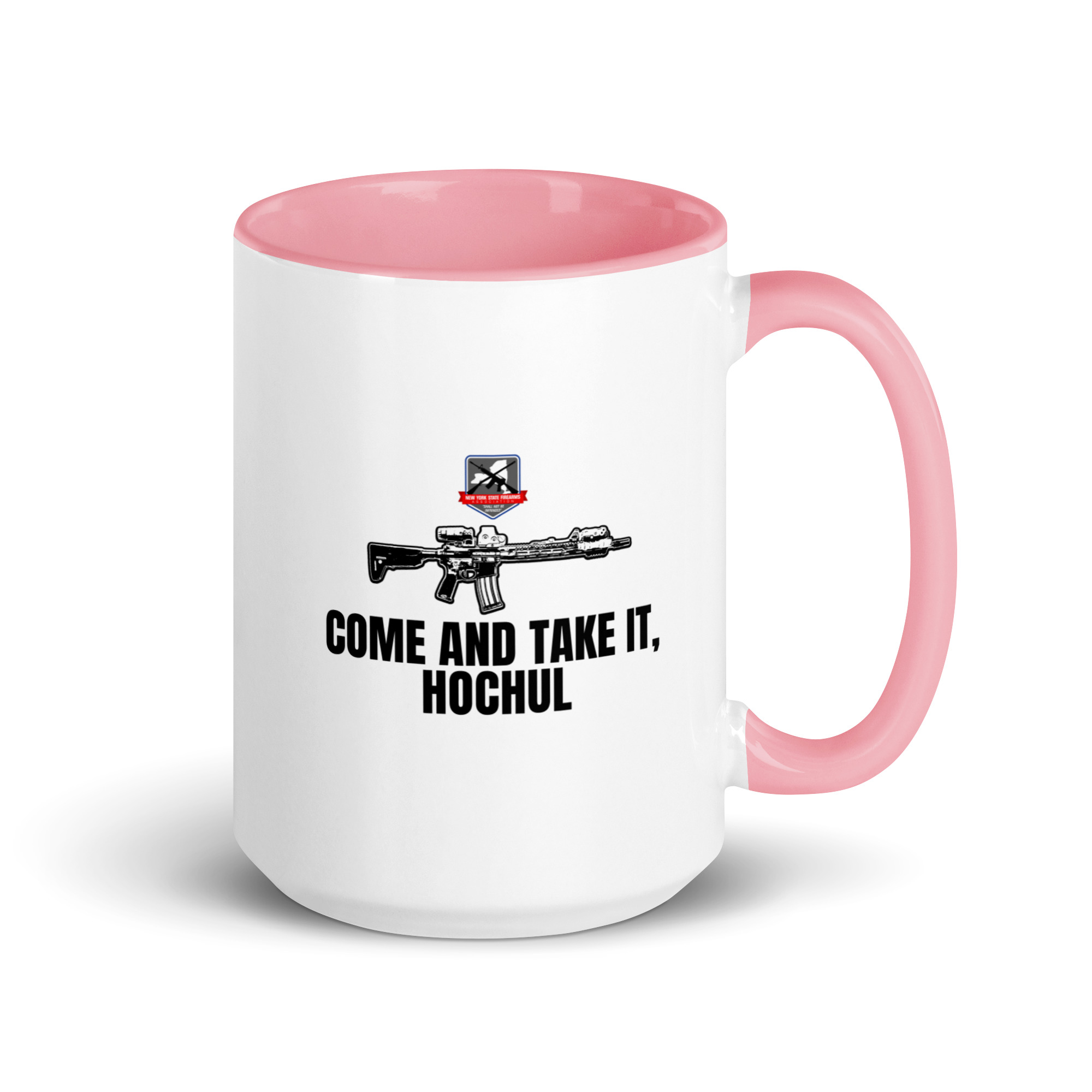 Come and Take It Hochul - Mug with Color Inside - Image 41