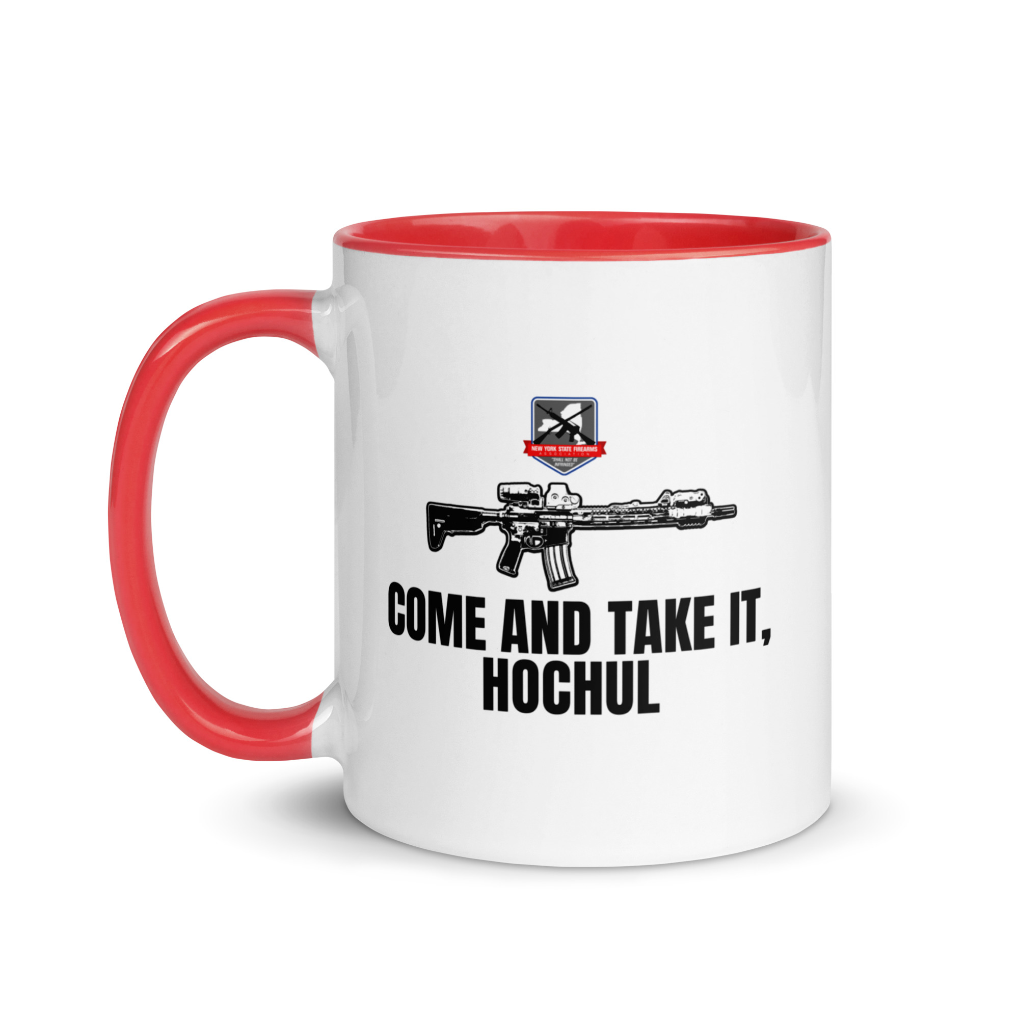 Come and Take It Hochul - Mug with Color Inside - Image 11