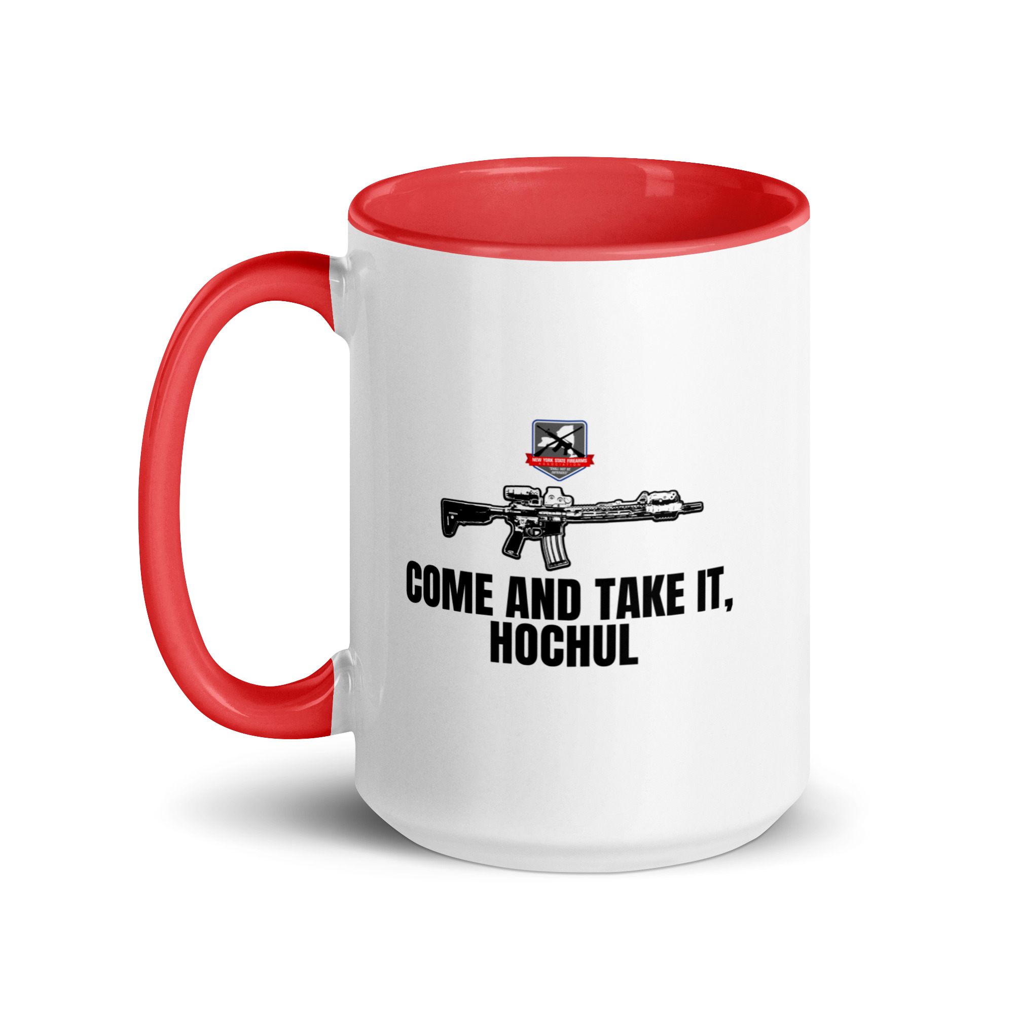 Come and Take It Hochul - Mug with Color Inside - Image 32