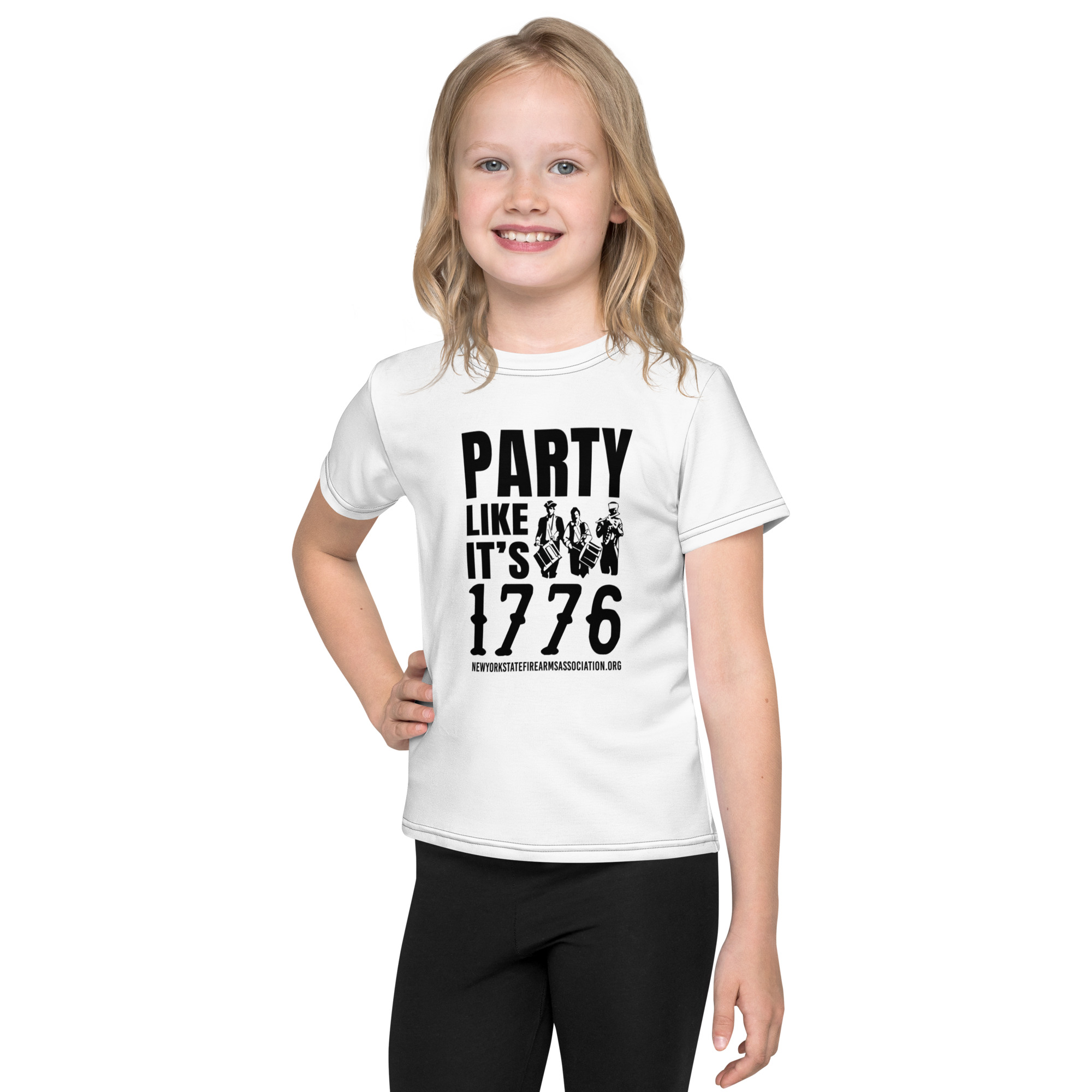 Youth - Party Like It's 1776 - Kids crew neck t-shirt