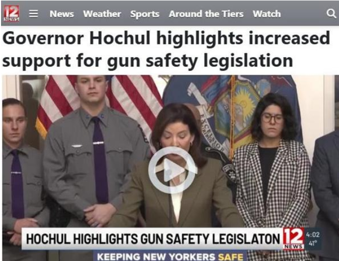 Hochul Is Building Support for Gun Control Right Now