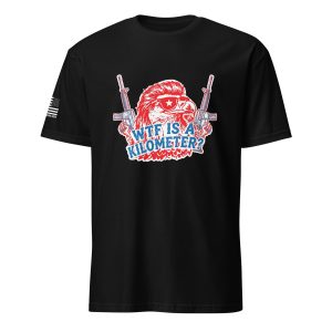 Supersoft – Short Sleeve – Unisex – "WTF Is A Kilometer”