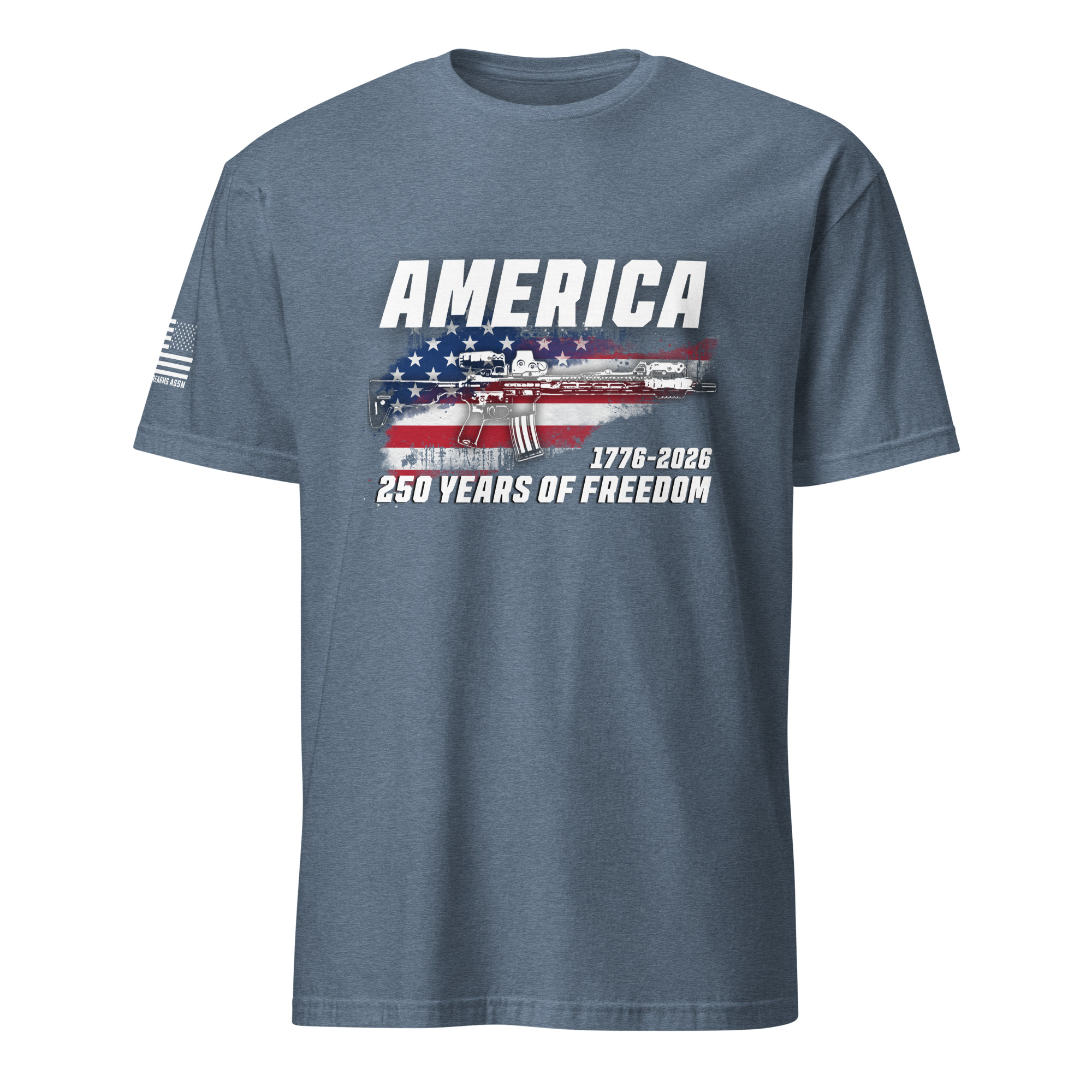 Supersoft – Short Sleeve – Unisex – “America’s 250th” - Image 9