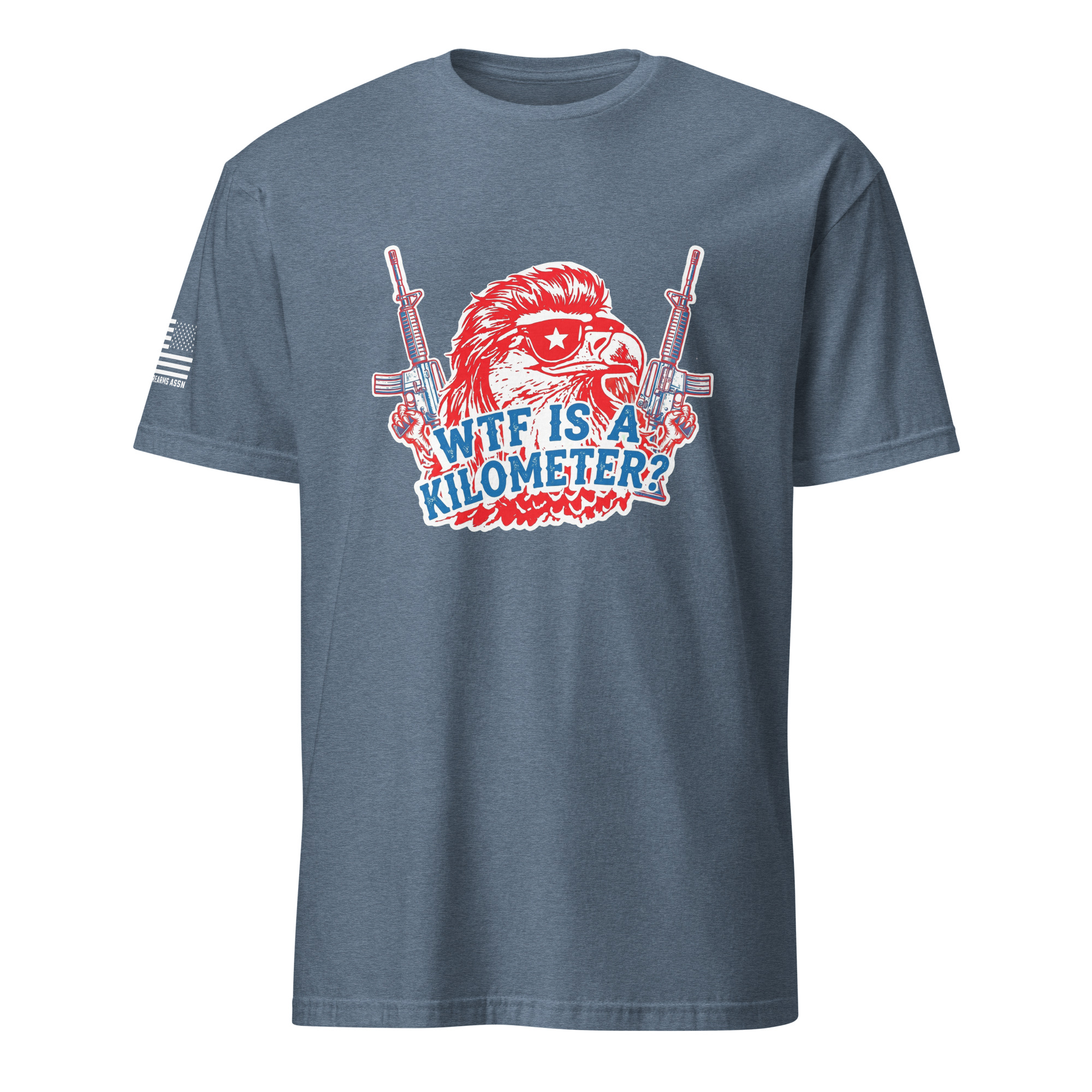 Supersoft – Short Sleeve – Unisex – "WTF Is A Kilometer” - Image 9