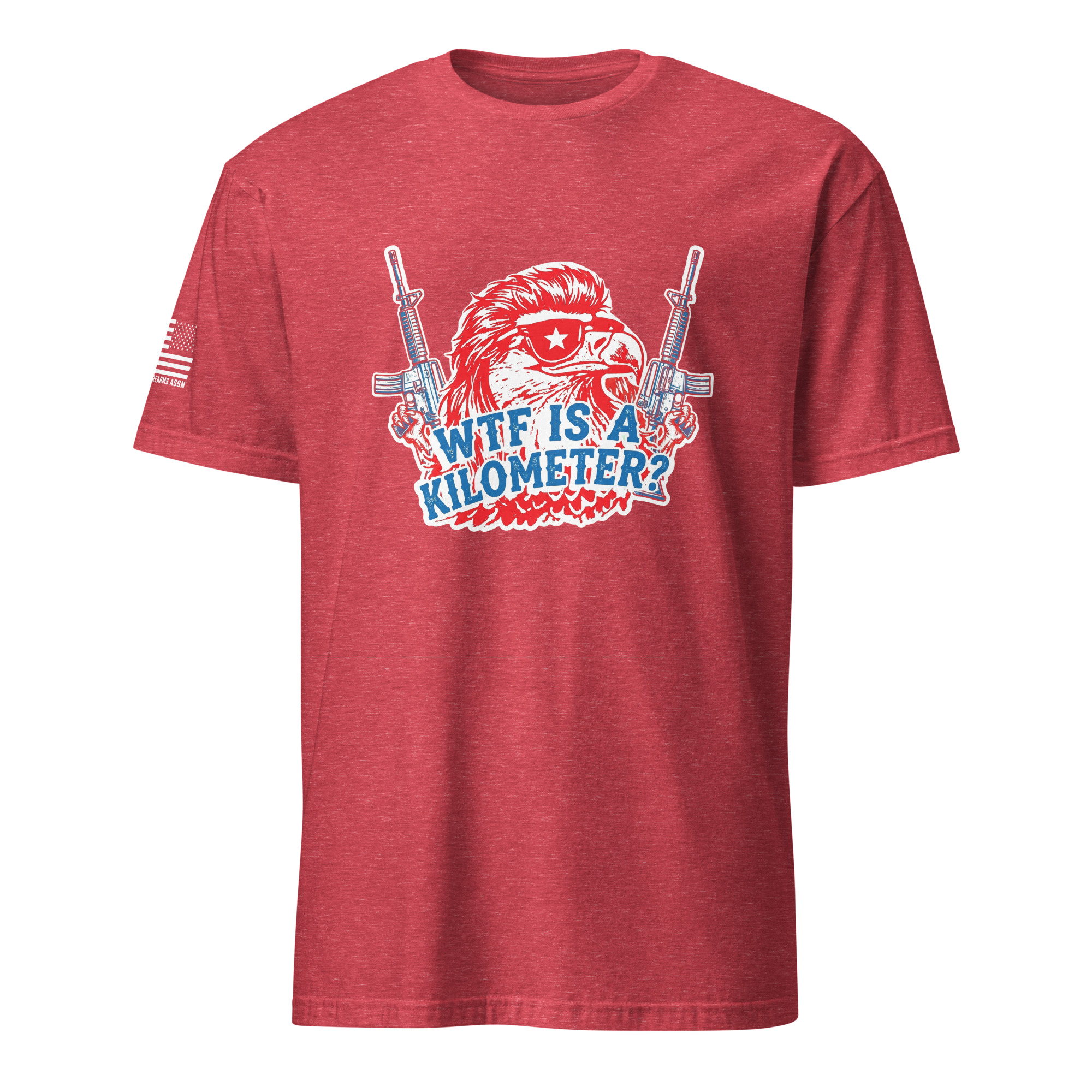 Supersoft – Short Sleeve – Unisex – "WTF Is A Kilometer” - Image 7