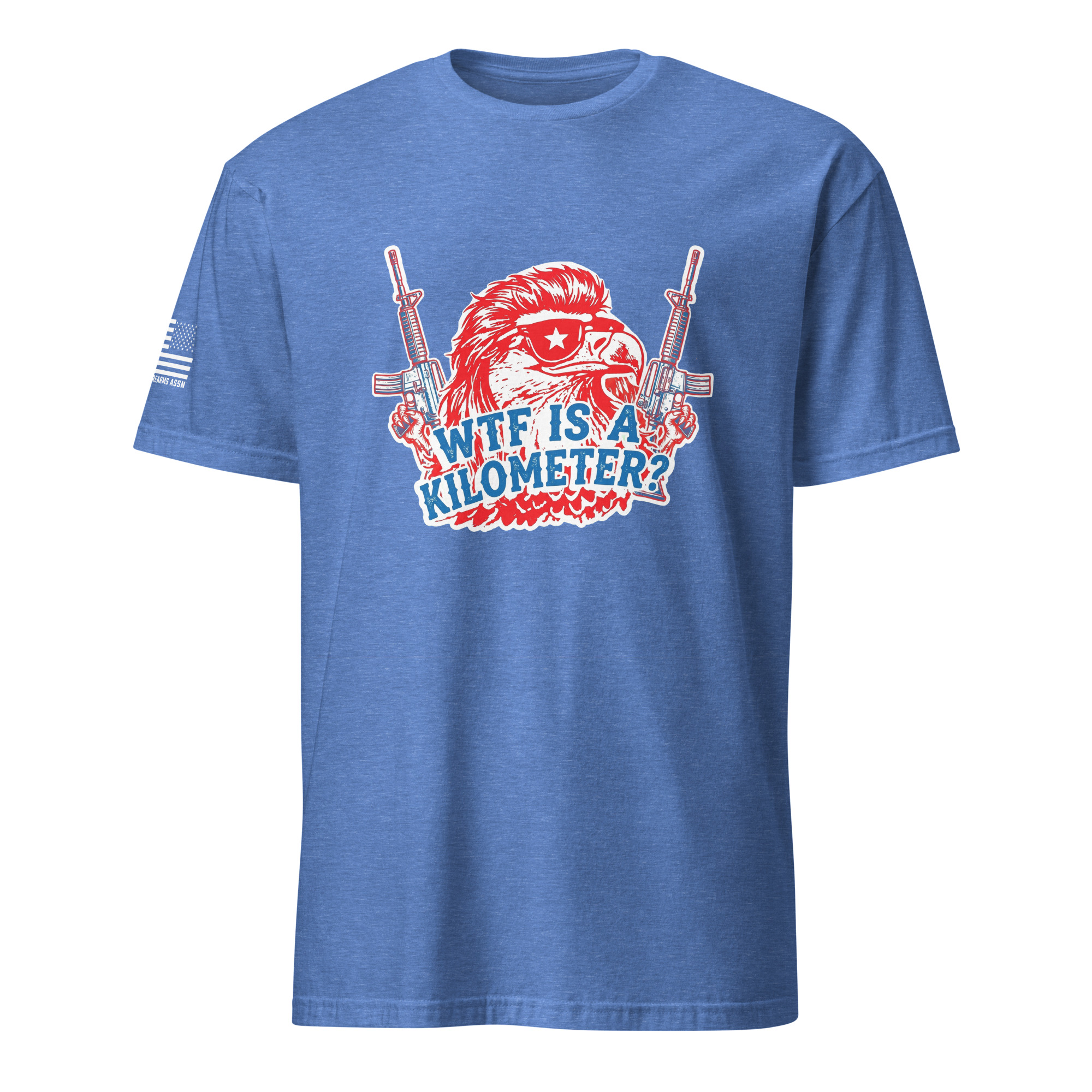 Supersoft – Short Sleeve – Unisex – "WTF Is A Kilometer” - Image 11