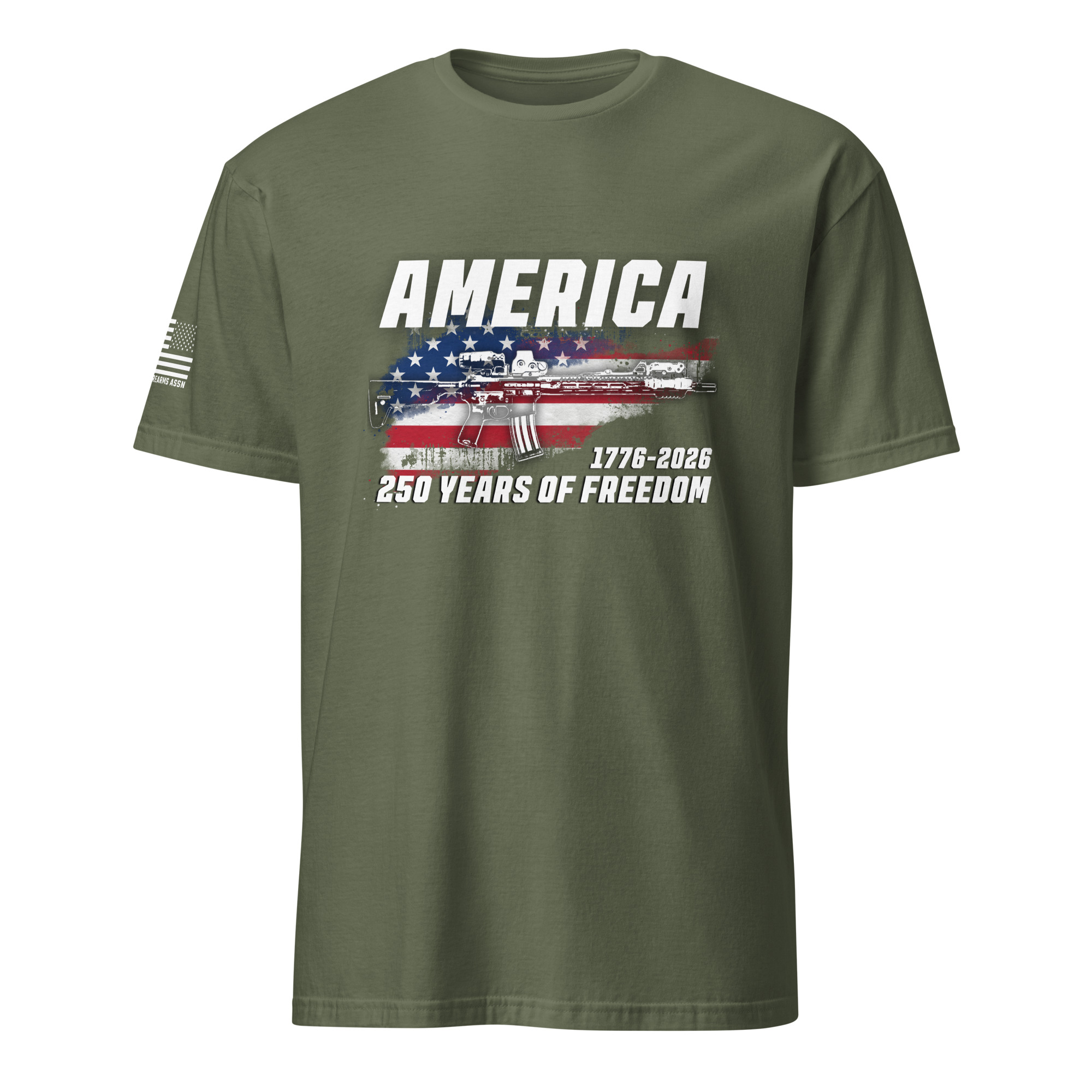 Supersoft – Short Sleeve – Unisex – “America’s 250th”