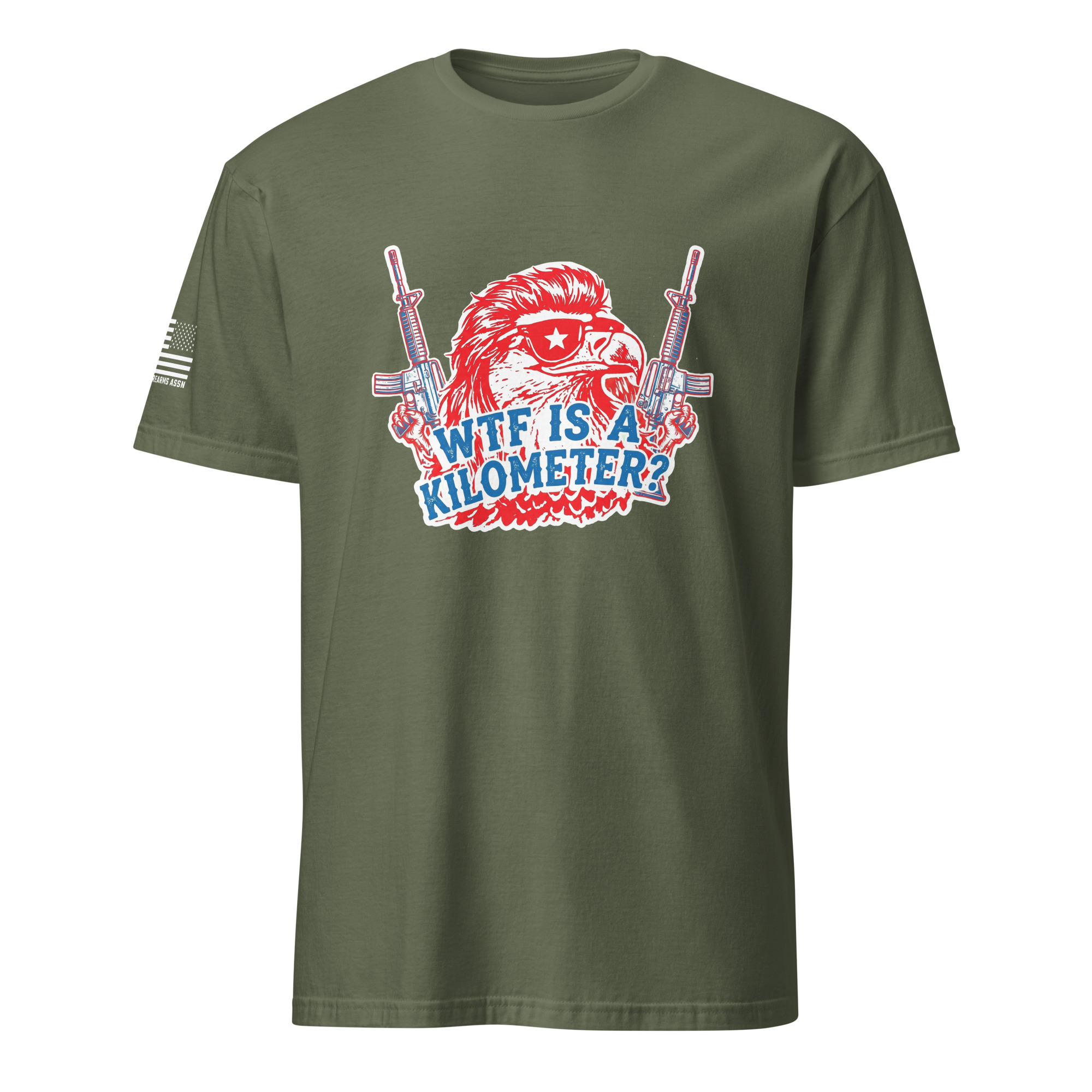 Supersoft – Short Sleeve – Unisex – "WTF Is A Kilometer” - Image 5