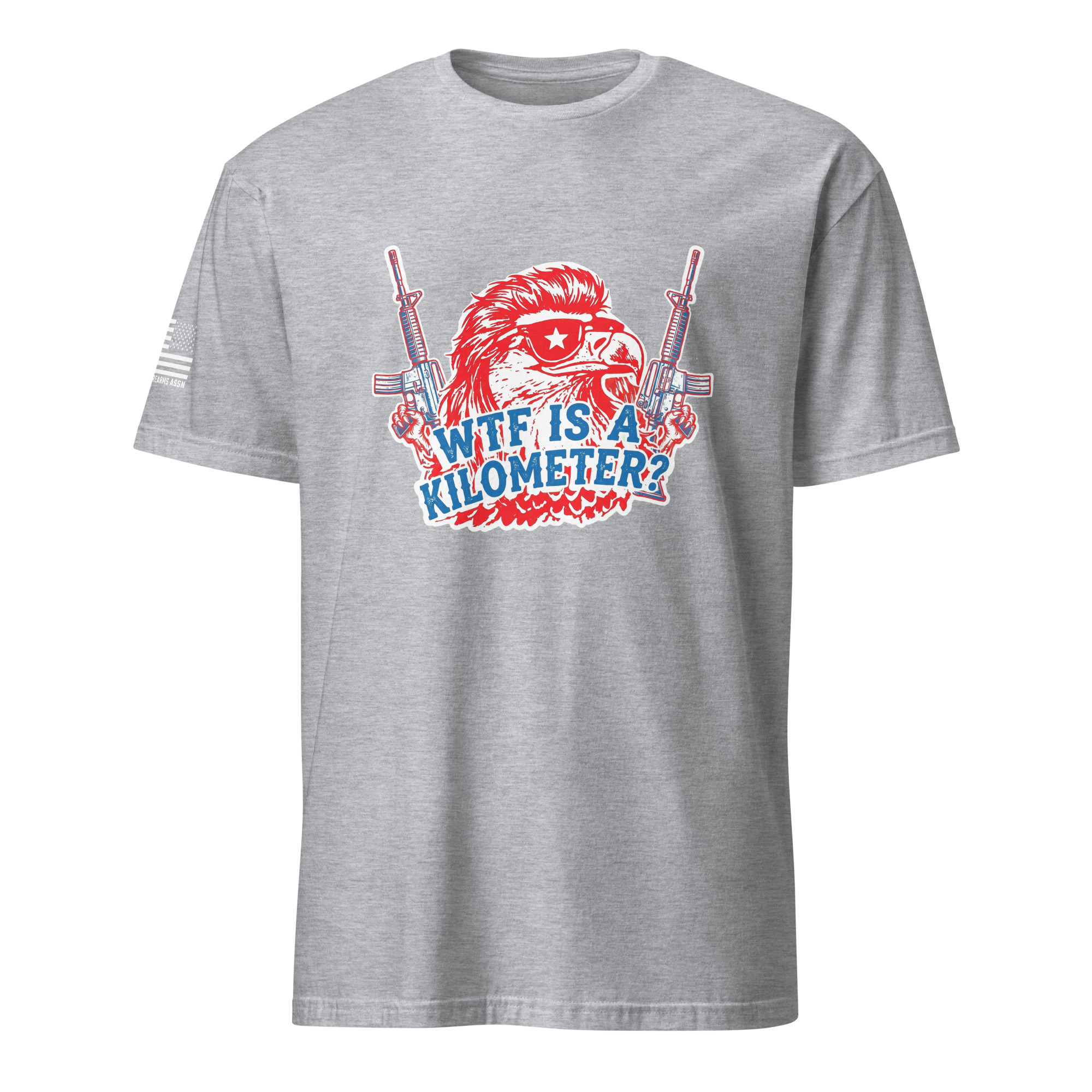 Supersoft – Short Sleeve – Unisex – "WTF Is A Kilometer” - Image 13